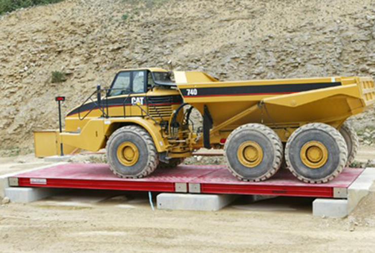 SL-HC High capacity heavy duty mining haul truck scale