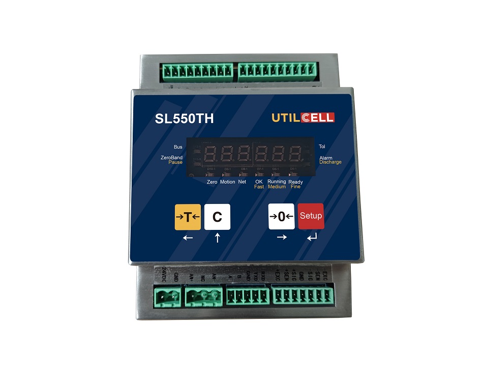 UTIL CELL SL550TH is a stainless steel Weighing indicator