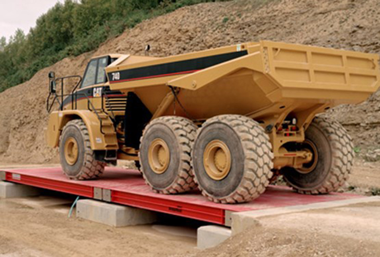 SL-HC High capacity heavy duty mining haul truck scale