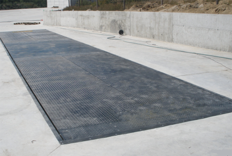 Pit type weighbridge