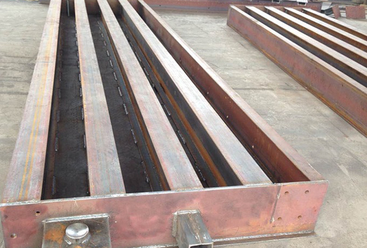 100T I beams Mudular heavy duty weighbridge