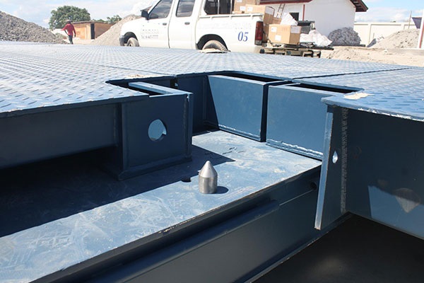 CAS TYPE LTM weighbridge with load cell WBK