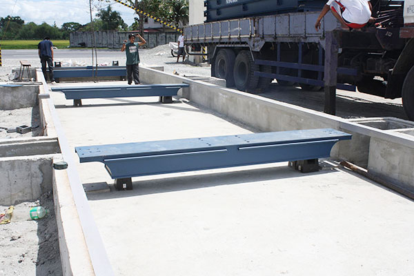 CAS TYPE LTM weighbridge with load cell WBK