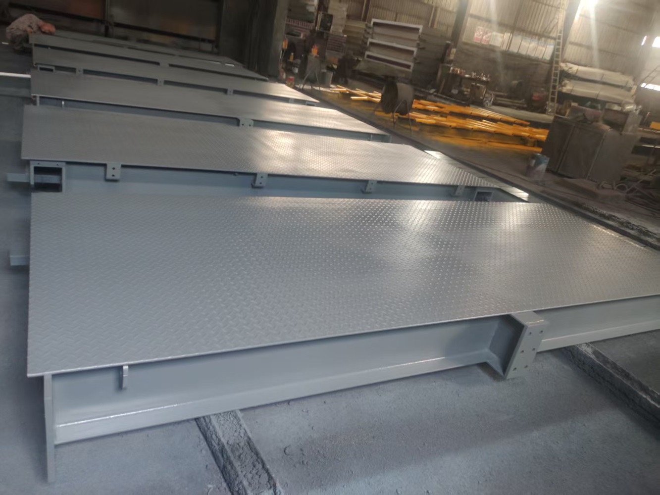 I Beam Electronic vehicle scale road truck weighbridge